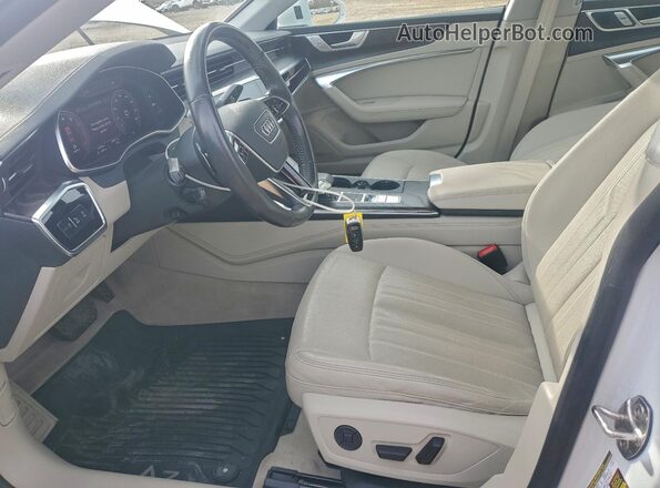 WAUS2AF26KN103198 2019 AUDI OTHER White წინა სალონის ხედი