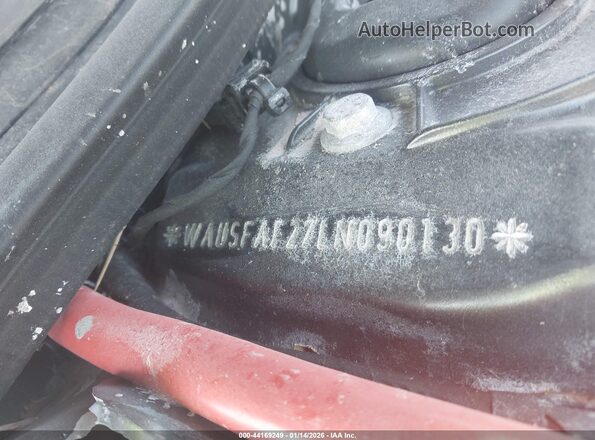 WAUSFAF27LN090130 2020 AUDI S7 Blue Widok komory silnika