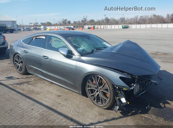 WAUSFAF27LN090130 2020 AUDI S7 Blue Widok wnętrza z tyłu