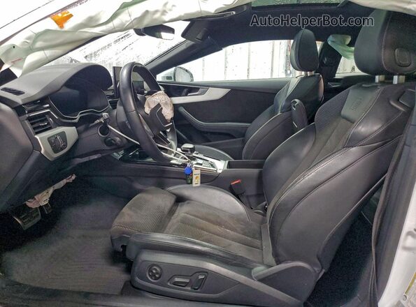 WAUTAAF53MA008769 2021 AUDI OTHER Белый Вид салона спереди