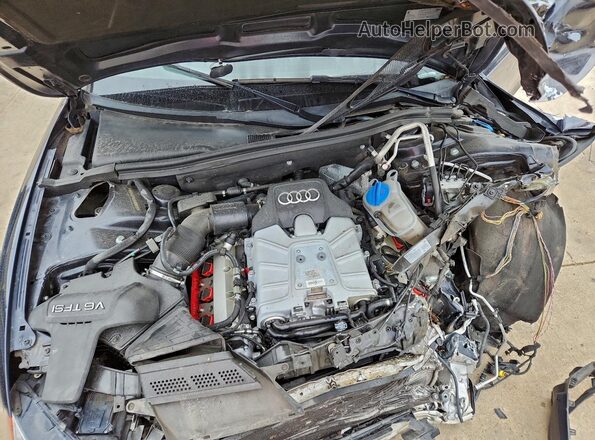 WAUV4AFR6GA008515 2016 AUDI S5 Blue Вид задньої частини салону
