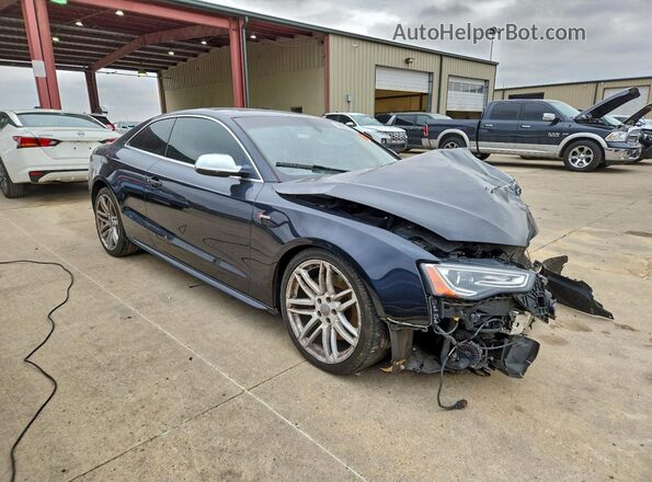 WAUV4AFR6GA008515 2016 AUDI S5 Blue Передня права чверть