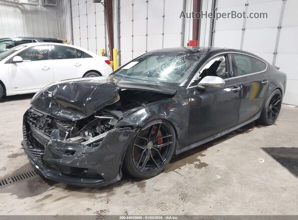 WAUW2AFC9GN010435 2016 AUDI S7 Black Przód lewy