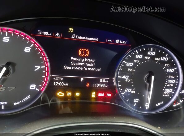 WAUW2AFC9GN010435 2016 AUDI S7 Black Widok tylnych siedzeń