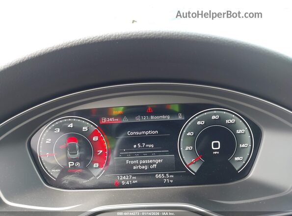 WAUW4GF51PN008192 2023 AUDI S5 Black Հետևի նստատեղերի տեսք