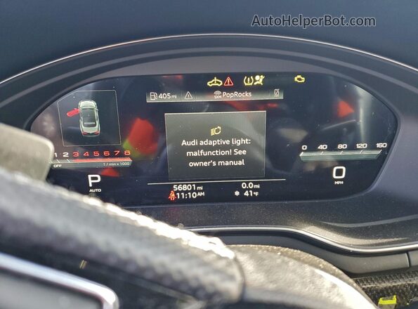 WAUW4GF57NN005326 2022 AUDI S5 Gray Widok zestawu wskaźników