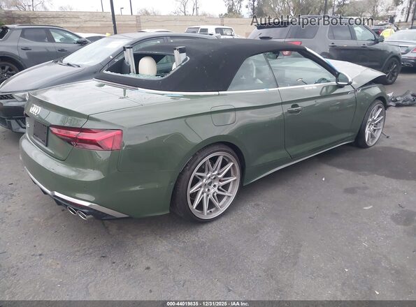 WAUY4GF50RN007028 2024 AUDI S5 Green უკანა მარჯვენა