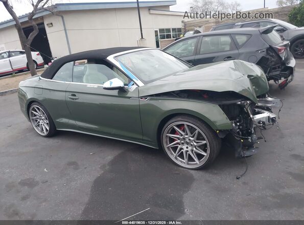 WAUY4GF50RN007028 2024 AUDI S5 Green სალონის 360-გრადუსიანი ხედი