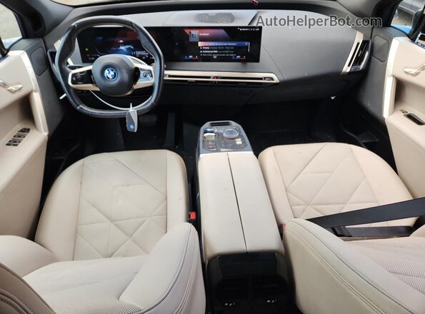 WB523CF00PCM73863 2023 BMW IX Black Dashboard view
