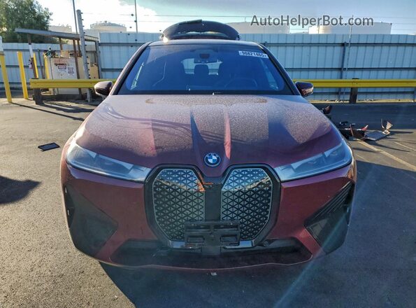 WB523CF00RCN86022 2024 BMW IX Red Դիմացի տեսք