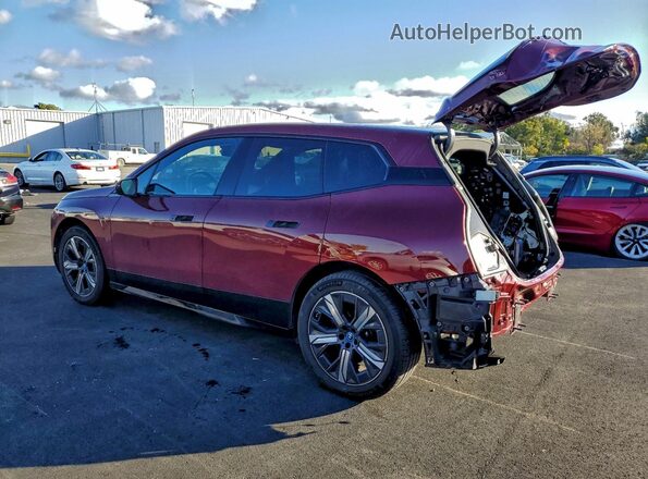 WB523CF00RCN86022 2024 BMW IX Red Հետևի ձախ