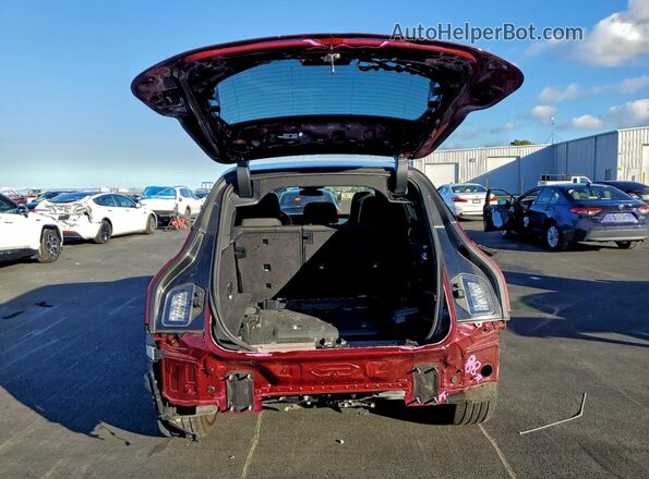 WB523CF00RCN86022 2024 BMW IX Red Հետևի տեսք