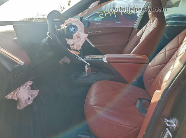 WB523CF01NCK62667 2022 BMW IX Серый Вид салона спереди