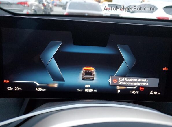 WB543CF01TCV00474 2026 BMW IX Черный Вид щитка приборов