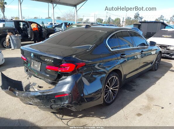 WBA13AG01NCK34366 2022 BMW 5 SERIES Black Trasero derecho