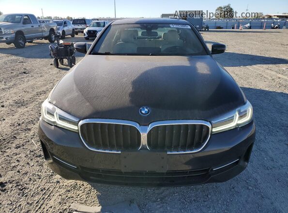 WBA13AG03PCL75491 2023 BMW 5 SERIES Black Widok z przodu
