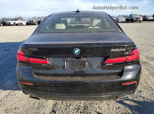 WBA13AG03PCL75491 2023 BMW 5 SERIES Black Widok z tyłu