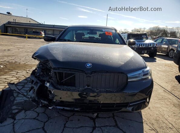 WBA13AG04PCM39487 2023 BMW 5 SERIES Black წინა ხედი