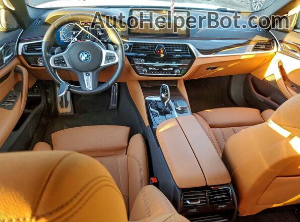 WBA13AG0XPCM95921 2023 BMW 5 SERIES Gray Вид панелі приладів