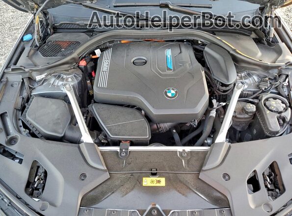 WBA13AG0XPCM95921 2023 BMW 5 SERIES Gray Вид задньої частини салону
