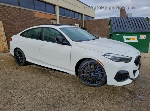 WBA13AL01M7G50322 2021 BMW M2 Белый Передняя правая четверть