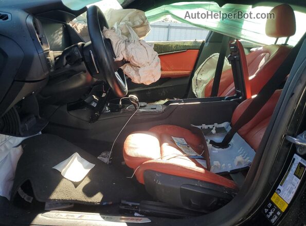 WBA13AL03L7F77159 2020 BMW M2 Black Front interior view