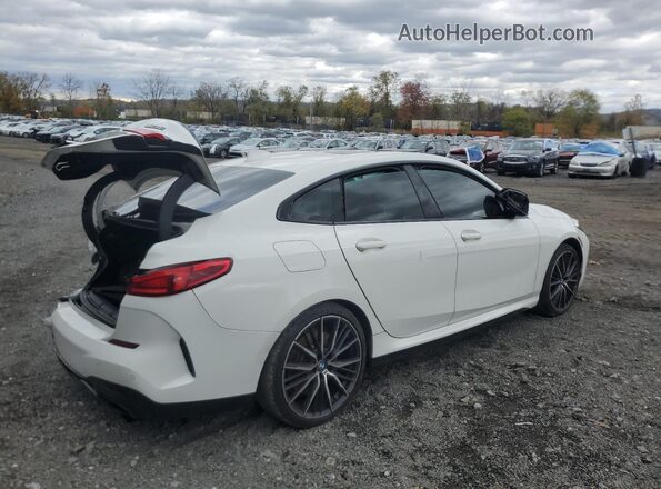 WBA13AL04M7H01022 2021 BMW M2 White Հետևի աջ