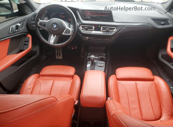 WBA13AL04M7H01022 2021 BMW M2 White Առջևի վահանակի տեսք