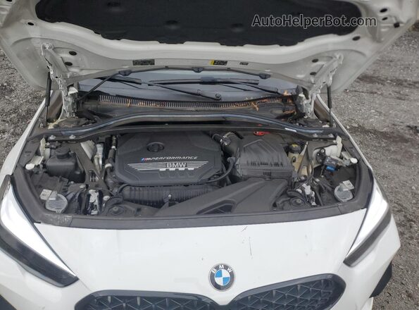 WBA13AL04M7H01022 2021 BMW M2 White Սալոնի հետևի տեսք