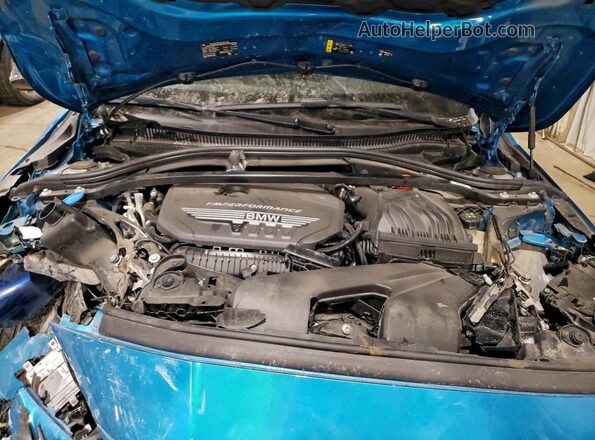 WBA13AL05R7N10648 2024 BMW M2 Blue Вид задньої частини салону