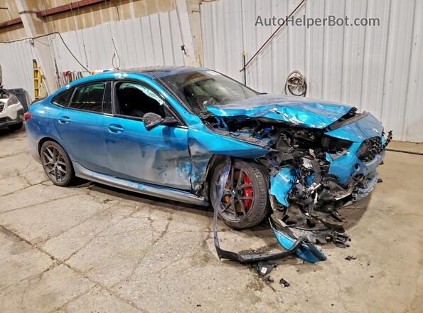 WBA13AL05R7N10648 2024 BMW M2 Blue Передня права чверть