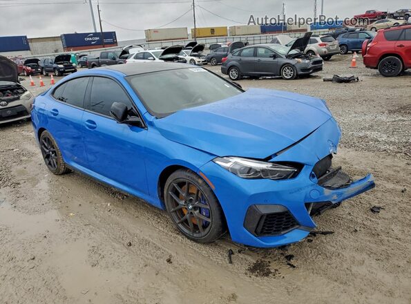 WBA13AL07N7K71212 2022 BMW M2 Blue წინა მარჯვენა