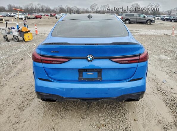 WBA13AL07N7K71212 2022 BMW M2 Blue უკანა ხედი