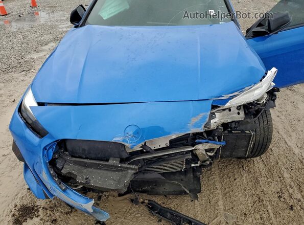 WBA13AL07N7K71212 2022 BMW M2 Blue უკანა სალონის ხედი