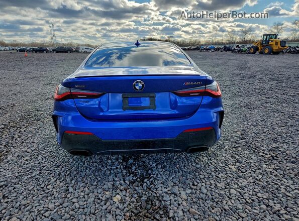 WBA13AR04MCG09469 2021 BMW M4 Синий Вид сзади