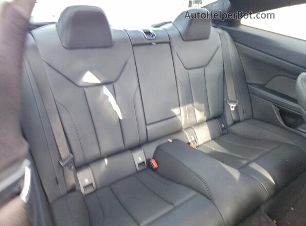 WBA13AR04MCG09469 2021 BMW M4 Синий Вид задних сидений