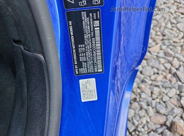 WBA13AR04MCG09469 2021 BMW M4 Синий Вид подкапотного пространства