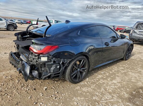 WBA13AR08MCF79635 2021 BMW M4 Black Задня права чверть