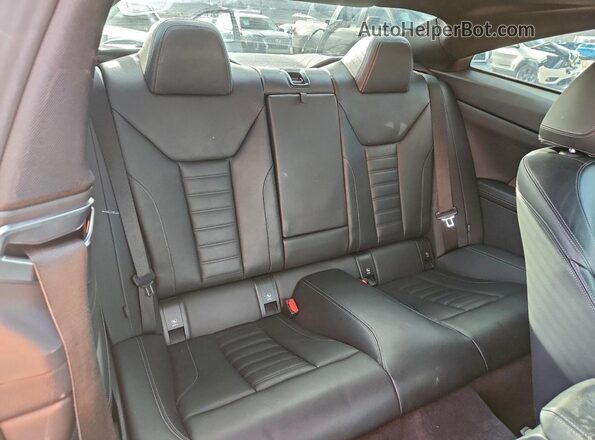 WBA13AR08MCF79635 2021 BMW M4 Black Вид задніх сидінь