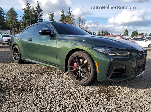 WBA13AR08RCR93647 2024 BMW M4 Green Առջևի աջ