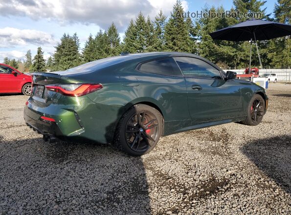 WBA13AR08RCR93647 2024 BMW M4 Green Հետևի աջ