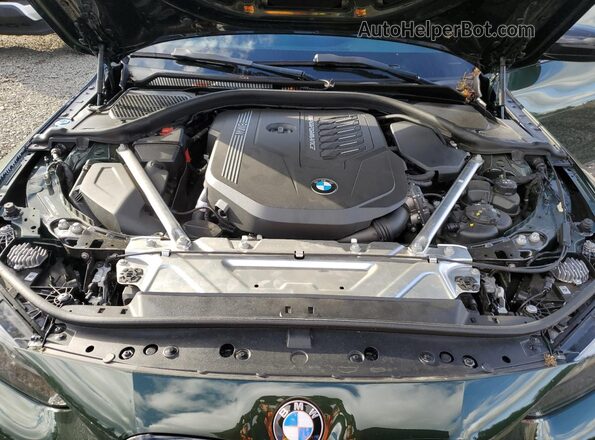 WBA13AR08RCR93647 2024 BMW M4 Green Սալոնի հետևի տեսք