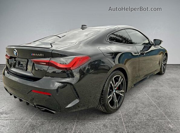 WBA13AR09MCF20741 2021 BMW M4 Black წინა ხედი