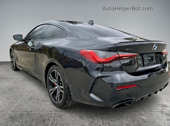 WBA13AR09MCF20741 2021 BMW M4 Black წინა მარჯვენა