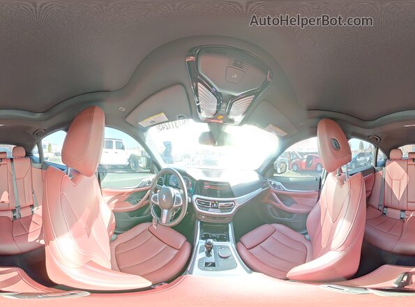 WBA13AW07NFM21708 2022 BMW M4 White VIN կոդի պիտակի տեսք