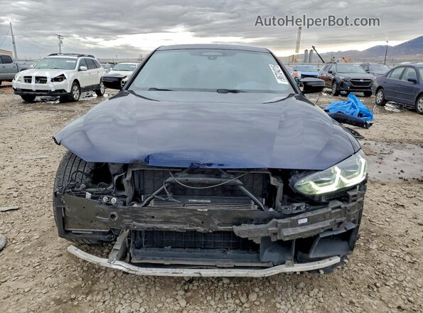 WBA13AW07NFM66194 2022 BMW M4 Blue Vista frontal