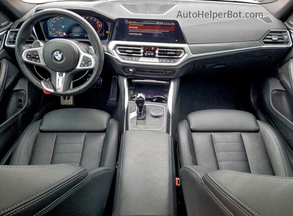 WBA13AW07NFM66194 2022 BMW M4 Blue Vista del salpicadero
