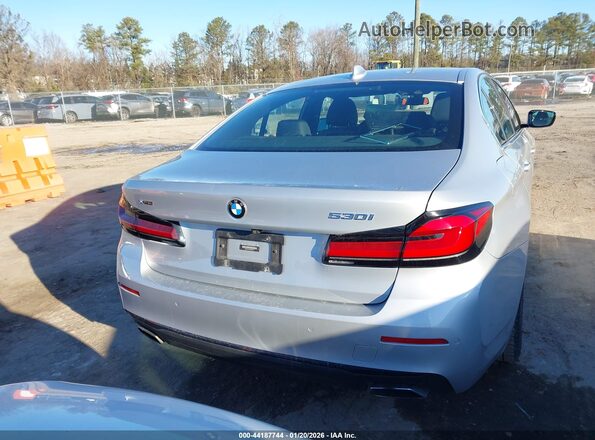 WBA13BJ00MWX06357 2021 BMW 5 SERIES Silver 