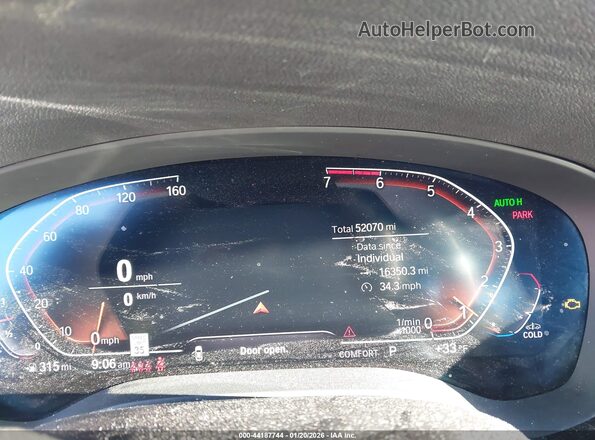 WBA13BJ00MWX06357 2021 BMW 5 SERIES Silver Vista de los asientos traseros