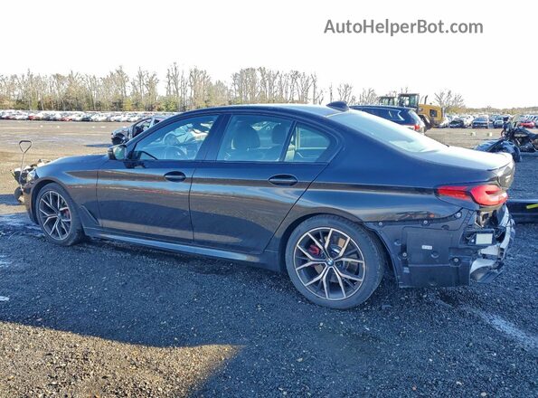 WBA13BJ05PWY18544 2023 BMW 5 SERIES Black უკანა მარცხენა